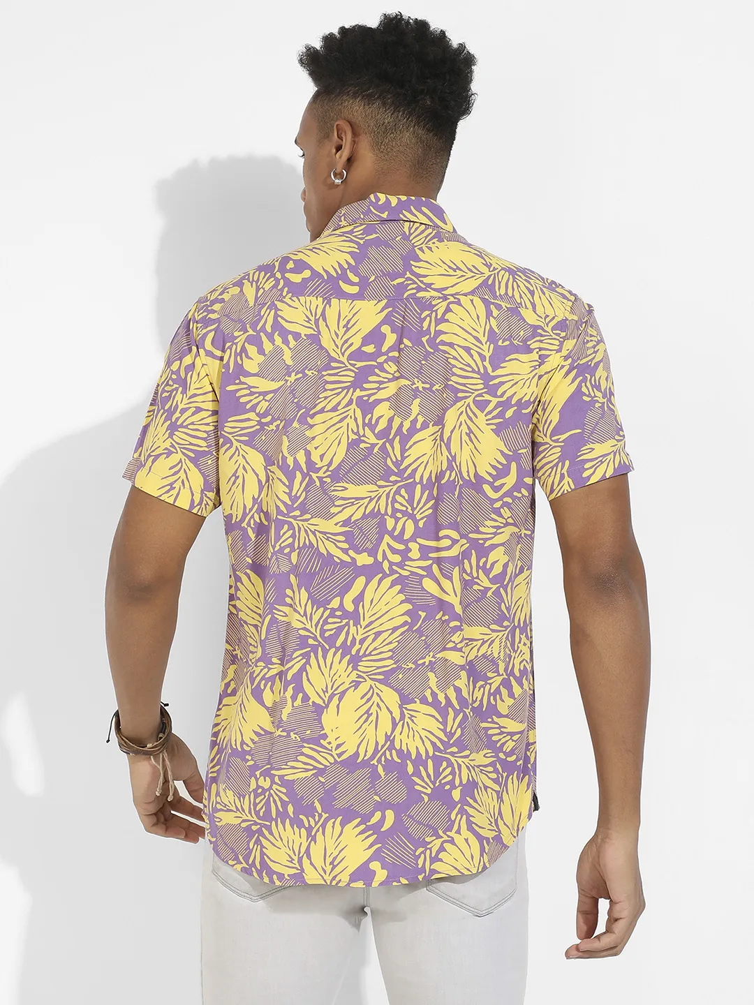 Contrast Foliage Shirt - Image 4