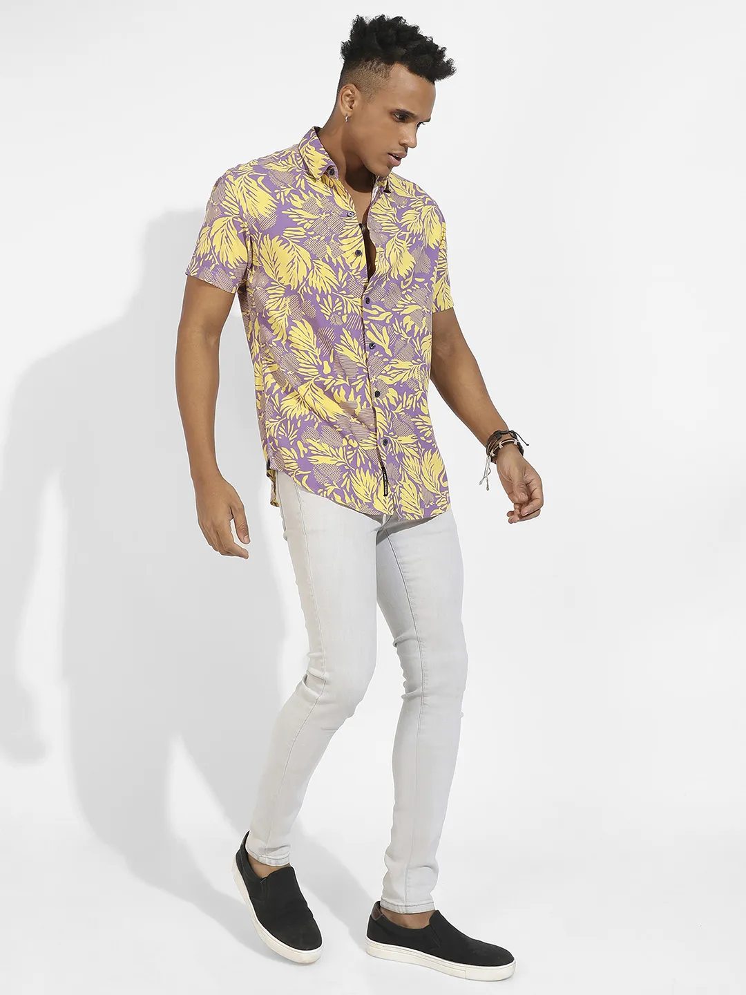 Contrast Foliage Shirt - Image 5