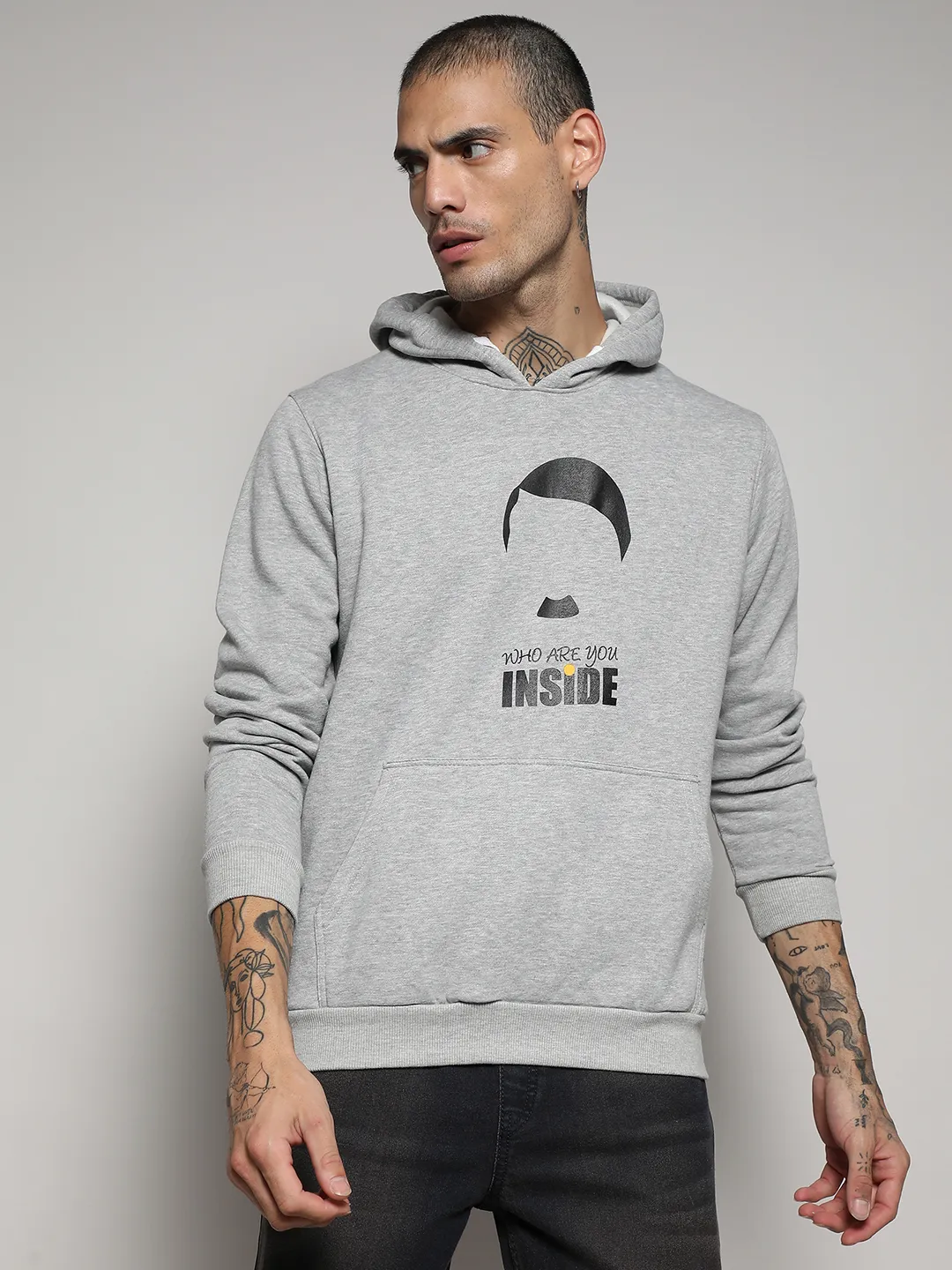 Who Are You Inside Hoodie With Kangaroo Pocket - Image 2