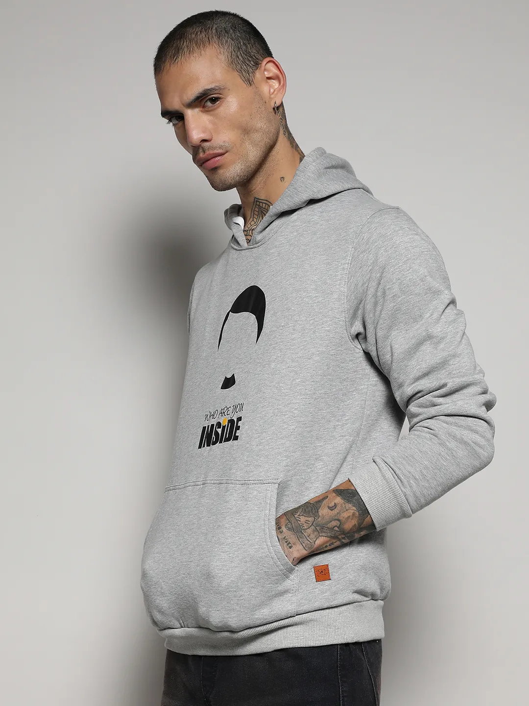 Who Are You Inside Hoodie With Kangaroo Pocket - Image 3