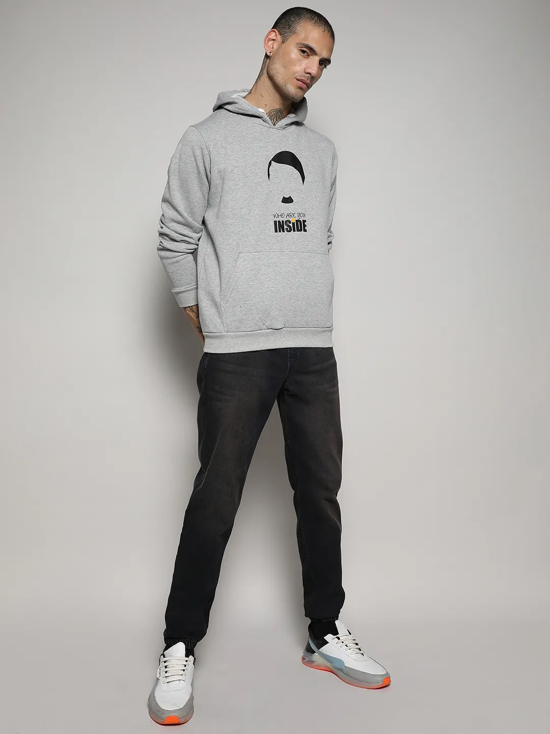 Who Are You Inside Hoodie With Kangaroo Pocket - Image 5