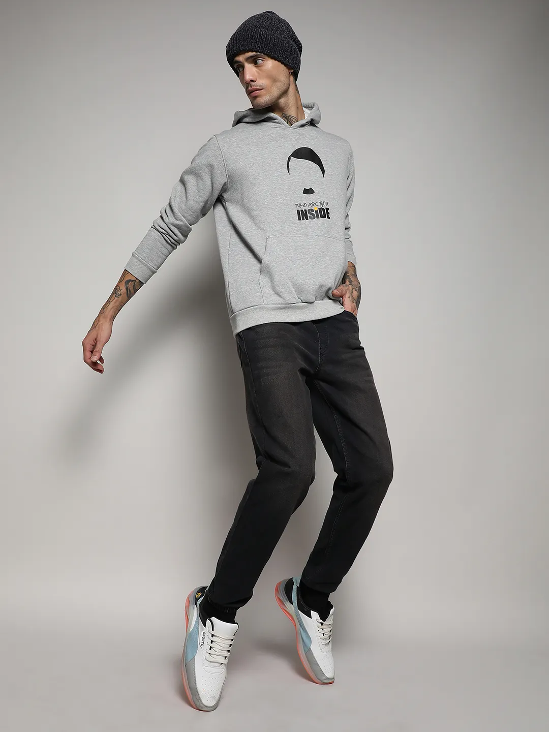 Who Are You Inside Hoodie With Kangaroo Pocket - Image 6