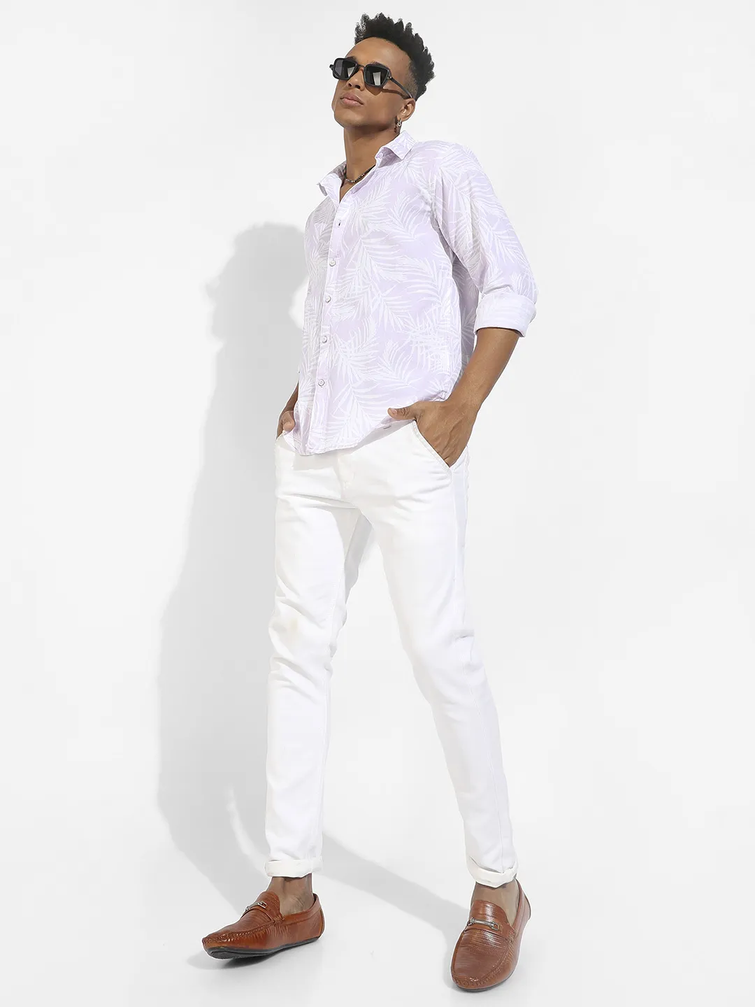 Pastel Foliage Shirt - Image 6