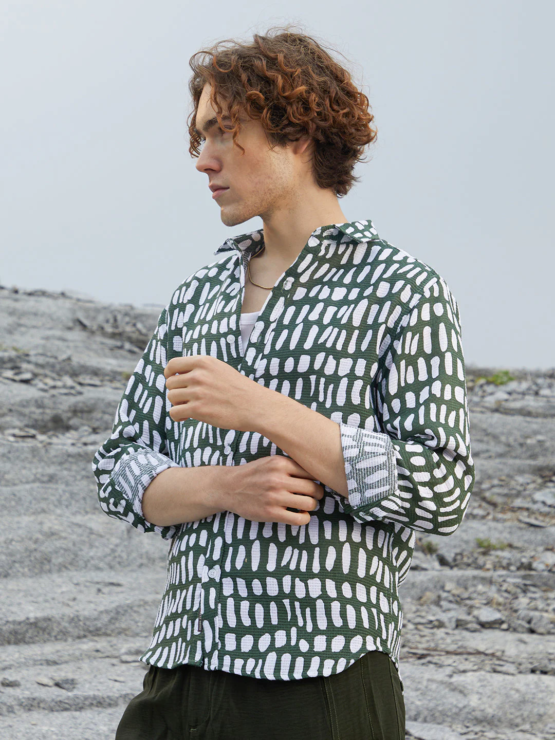 Gravel Woven Shirt - Image 3
