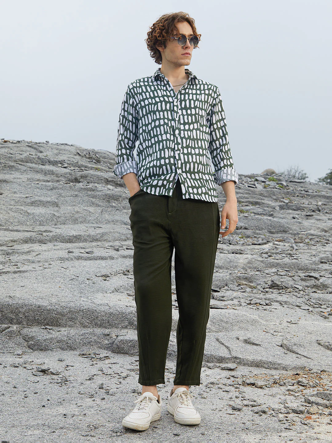 Gravel Woven Shirt - Image 6
