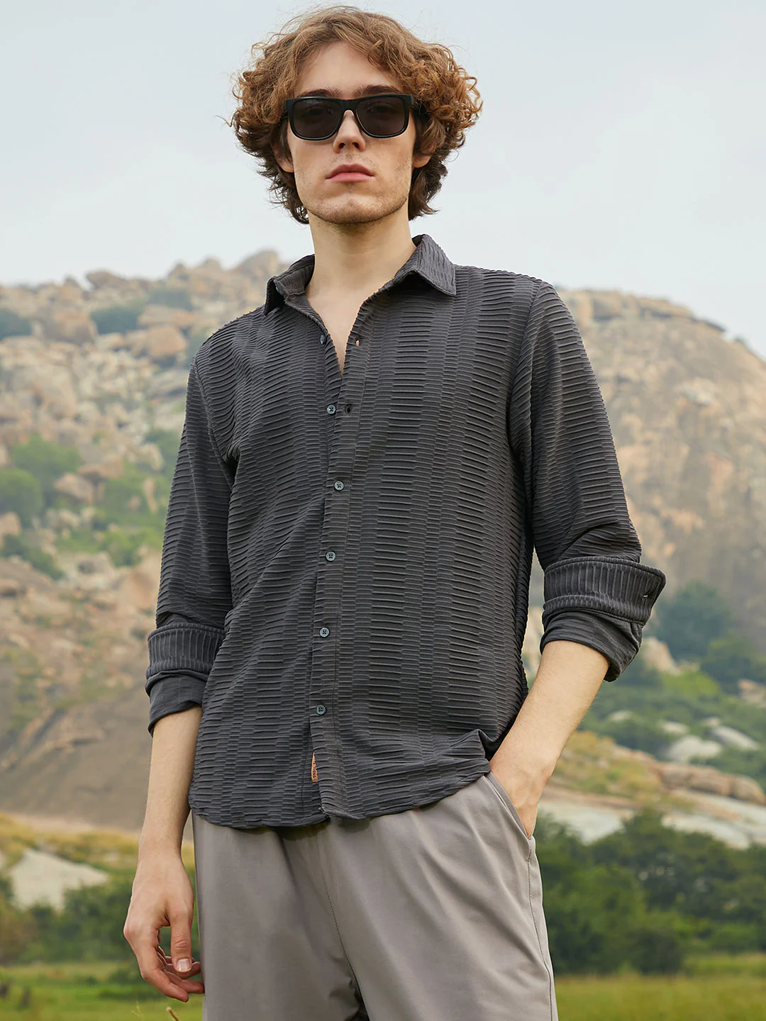 Flatten-Ruched Shirt
