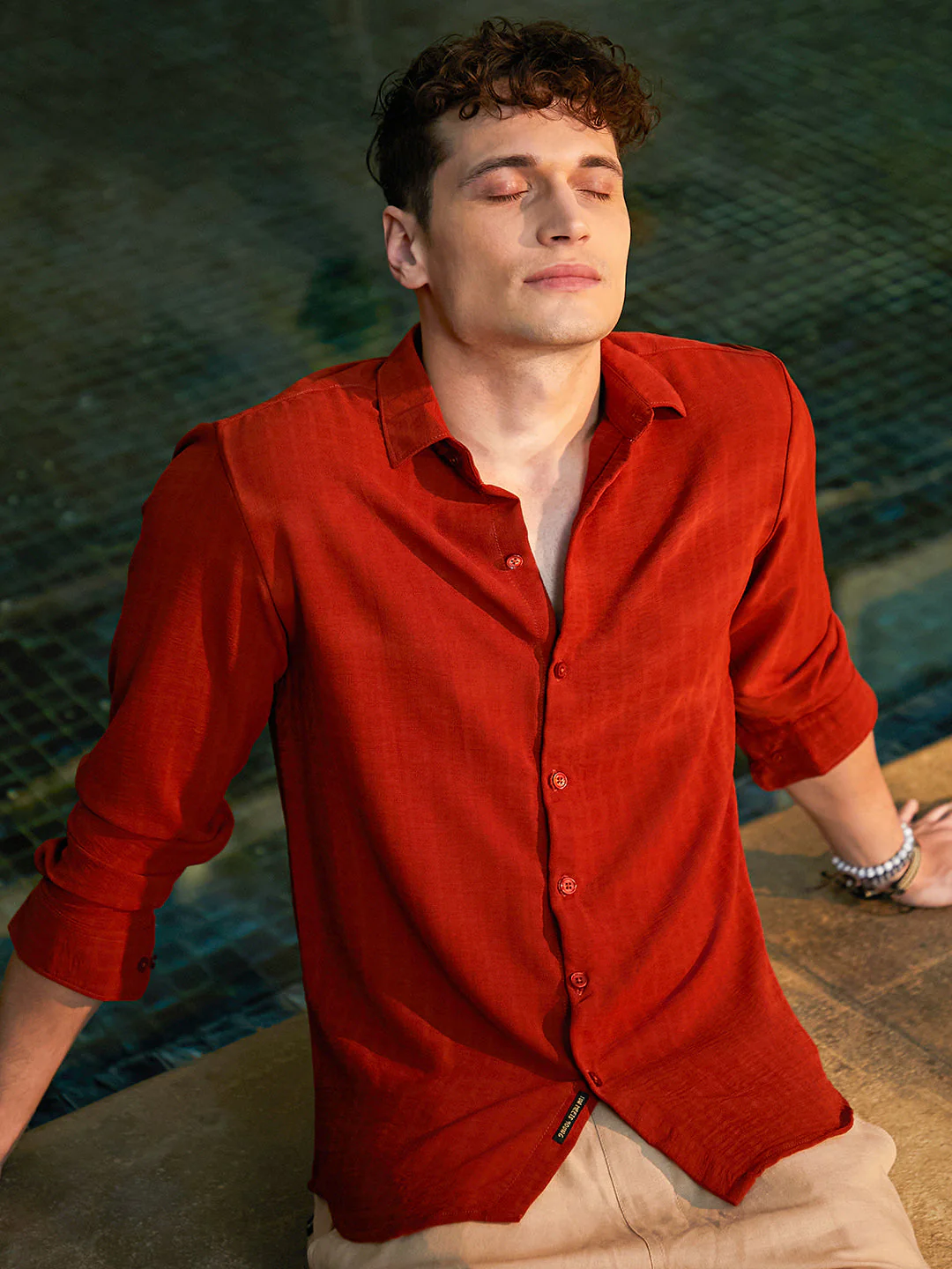 Cubic-Woven Regular Shirt - Image 2