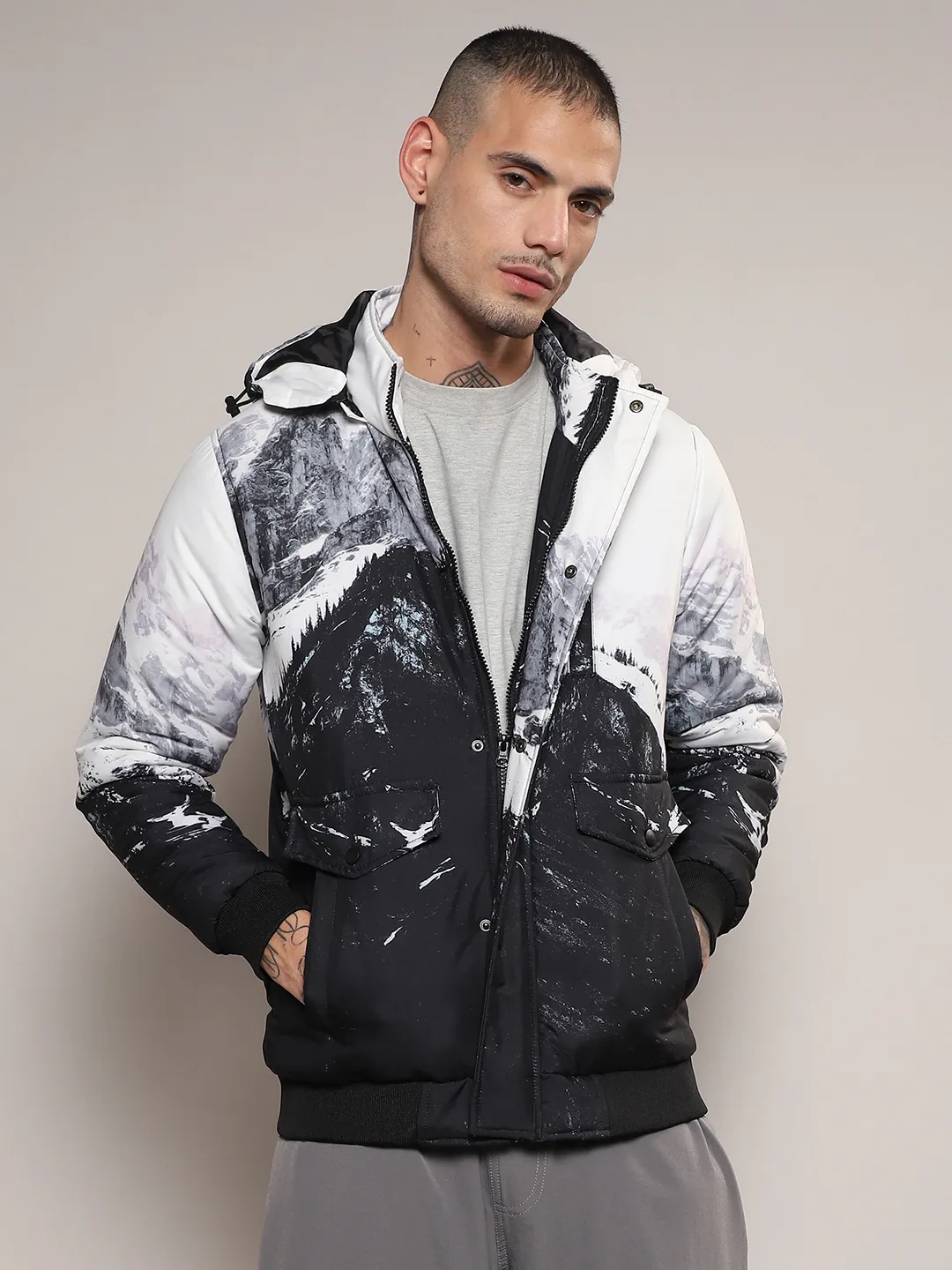 Snowcaps Zip-Front Puffer Jacket - Image 2