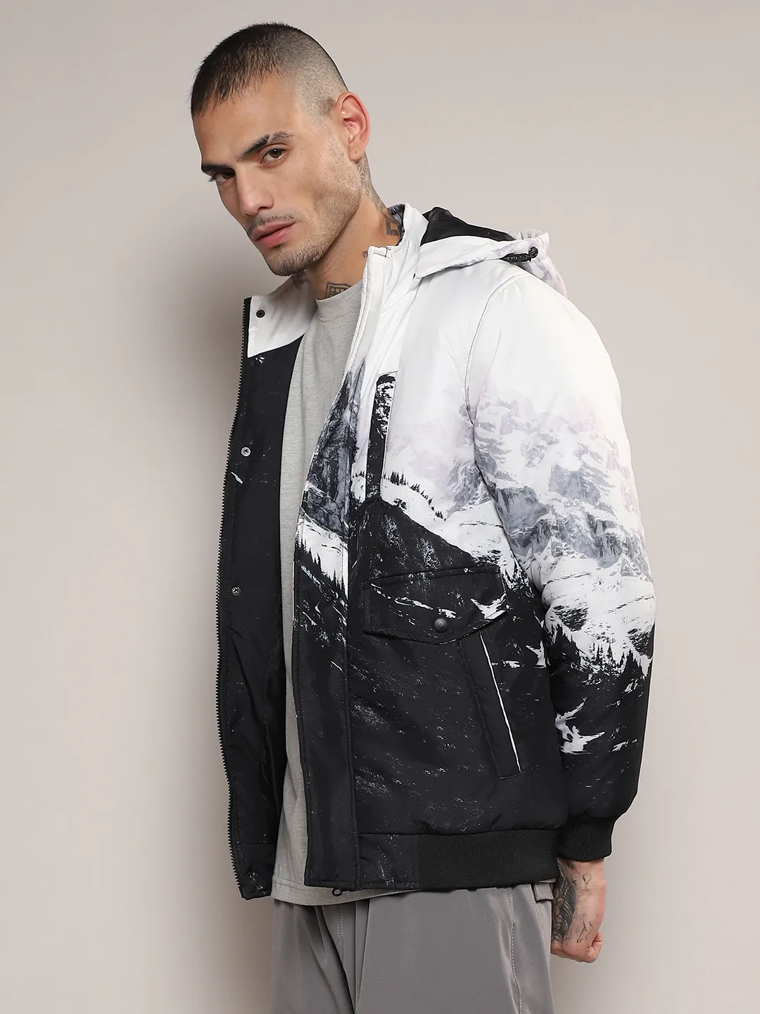 Snowcaps Zip-Front Puffer Jacket - Image 3