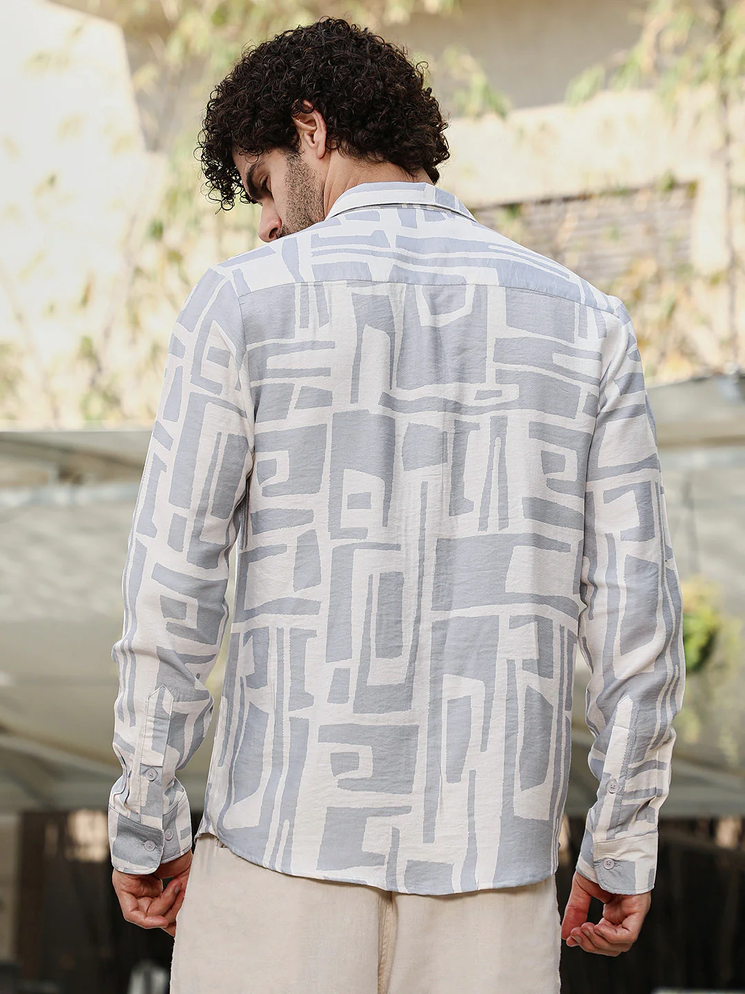Abstract-Deco Regular Shirt - Image 4