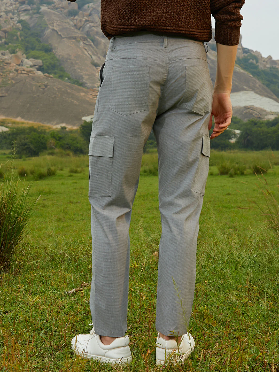 Lightweight - Slim-Fit Utility Trousers - Image 4