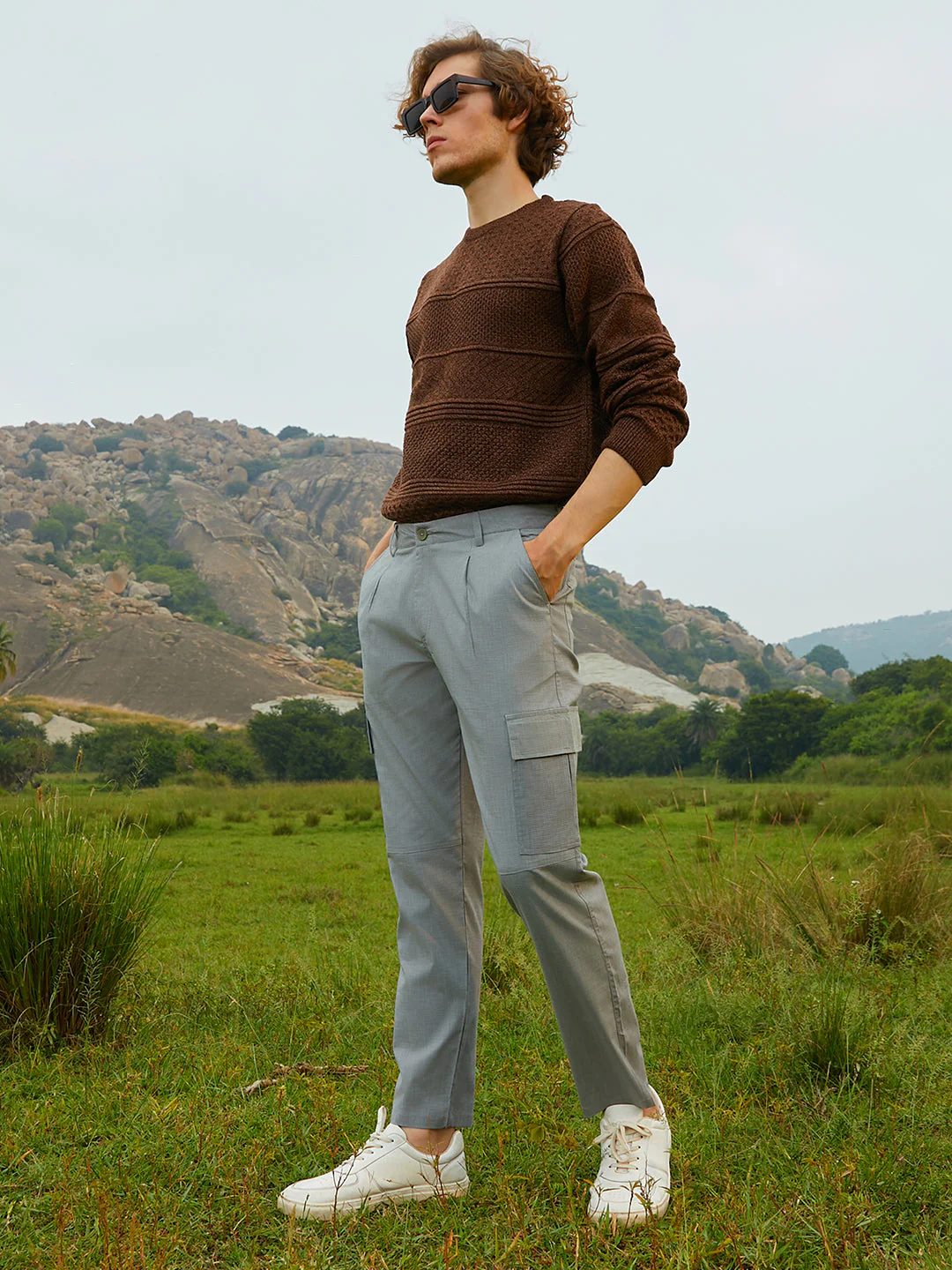 Lightweight - Slim-Fit Utility Trousers - Image 6