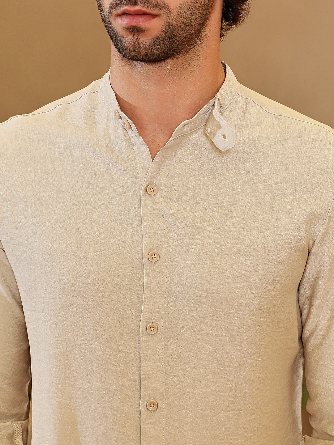 Breezy Mandarin Shirt - Image 7