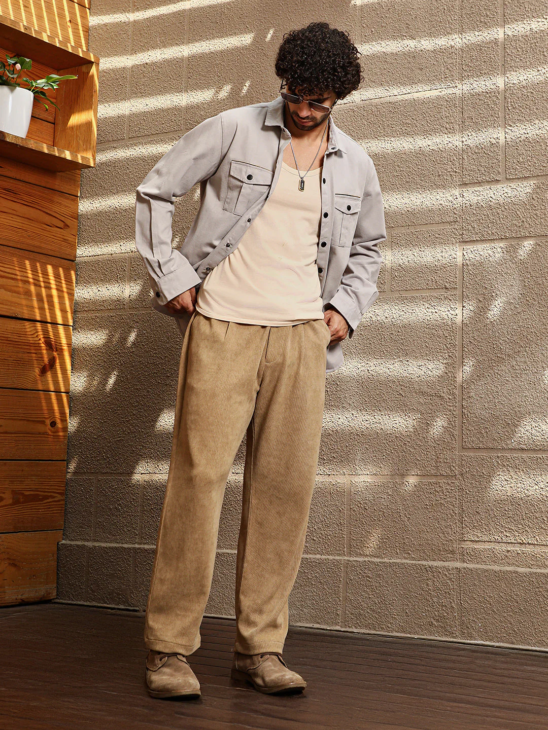 Safari-Utility Relaxed Shirt - Image 5