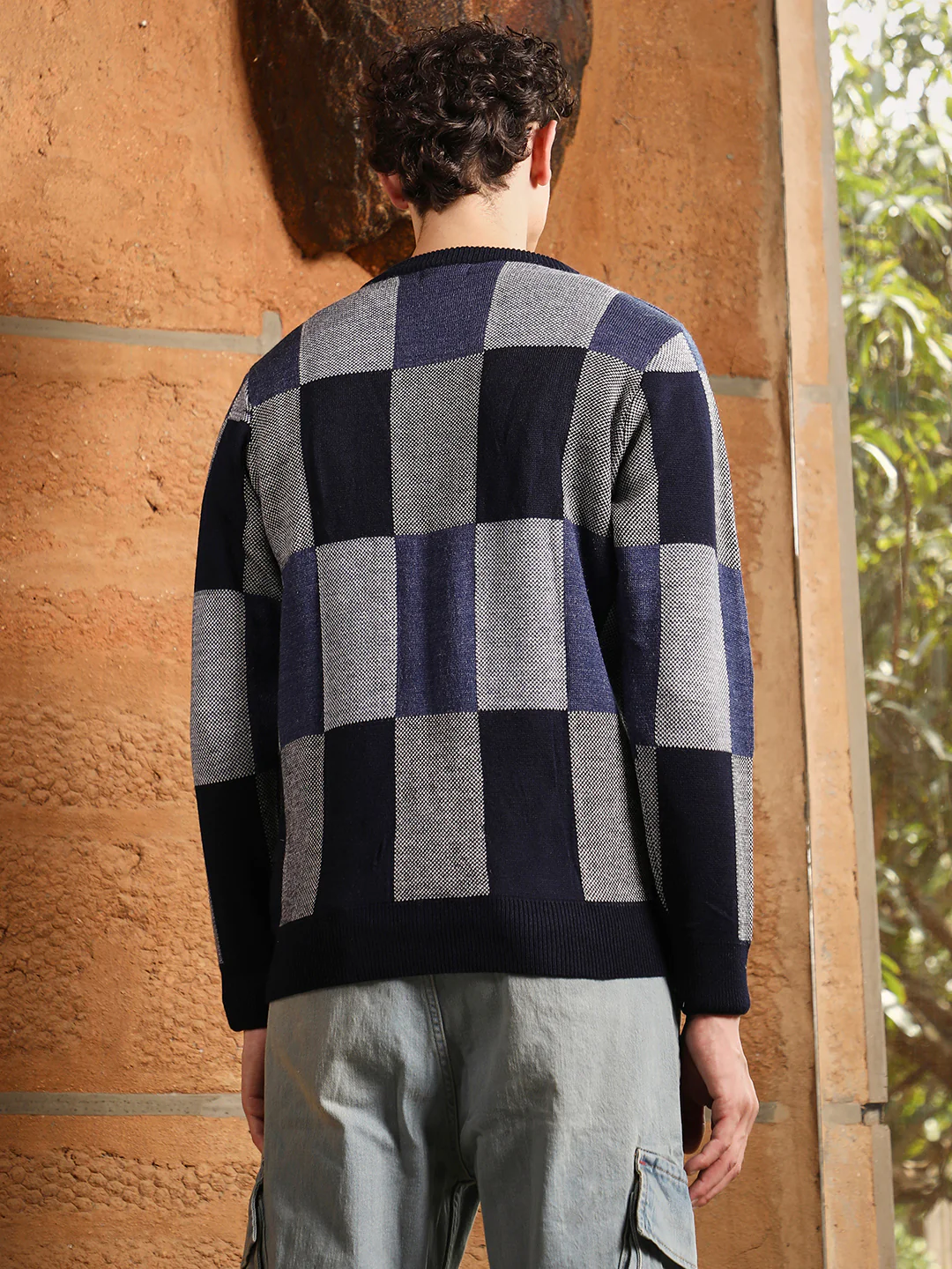 Block Check Pullover Sweater - Image 15