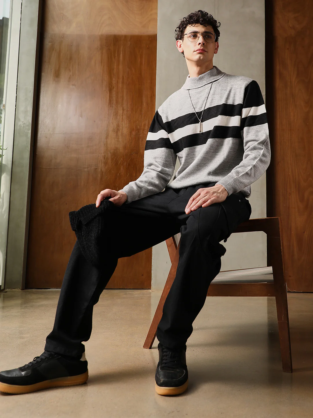 Full Sleeve Turtle Neck Sweater - Image 11