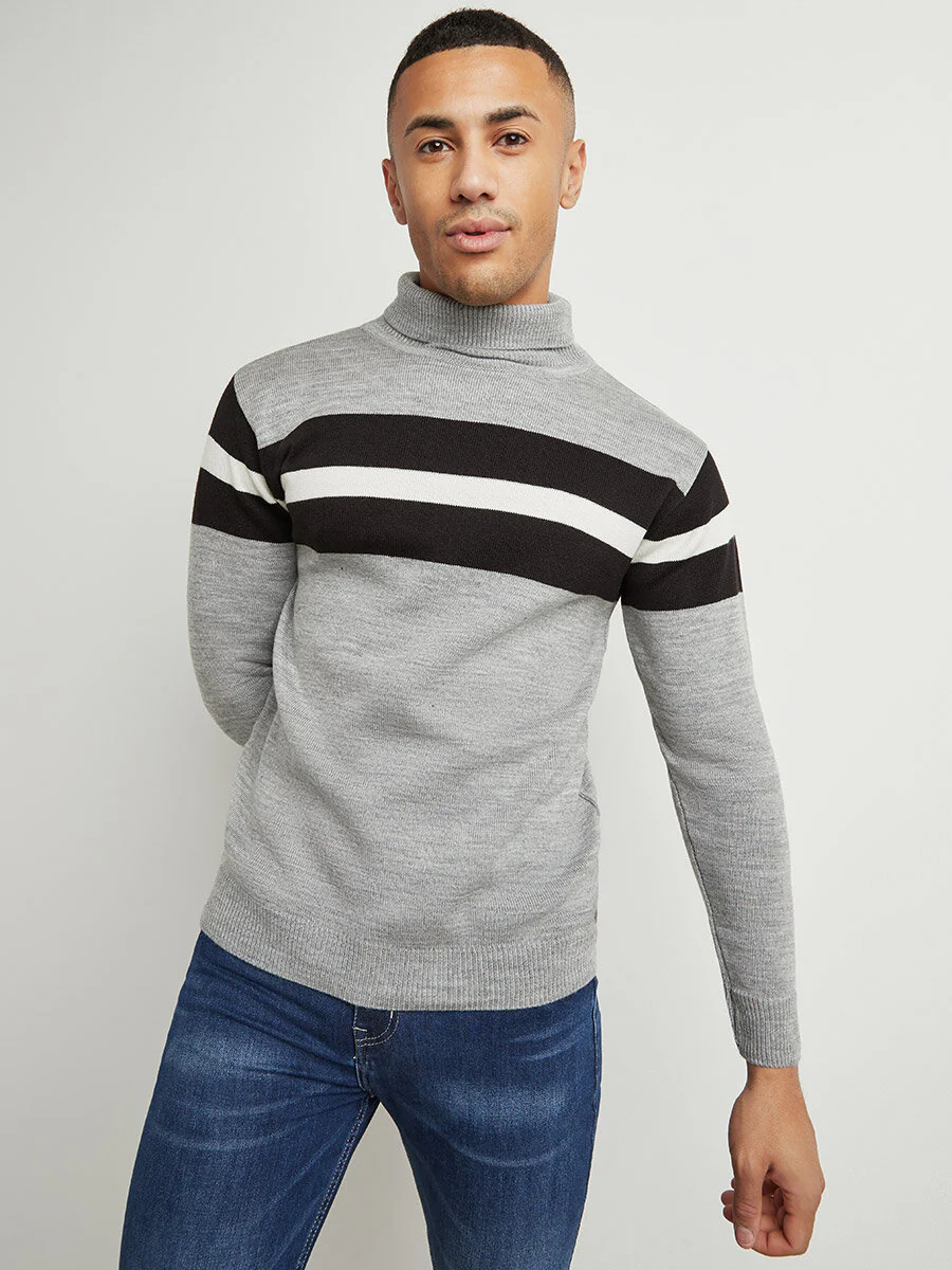 Full Sleeve Turtle Neck Sweater - Image 3
