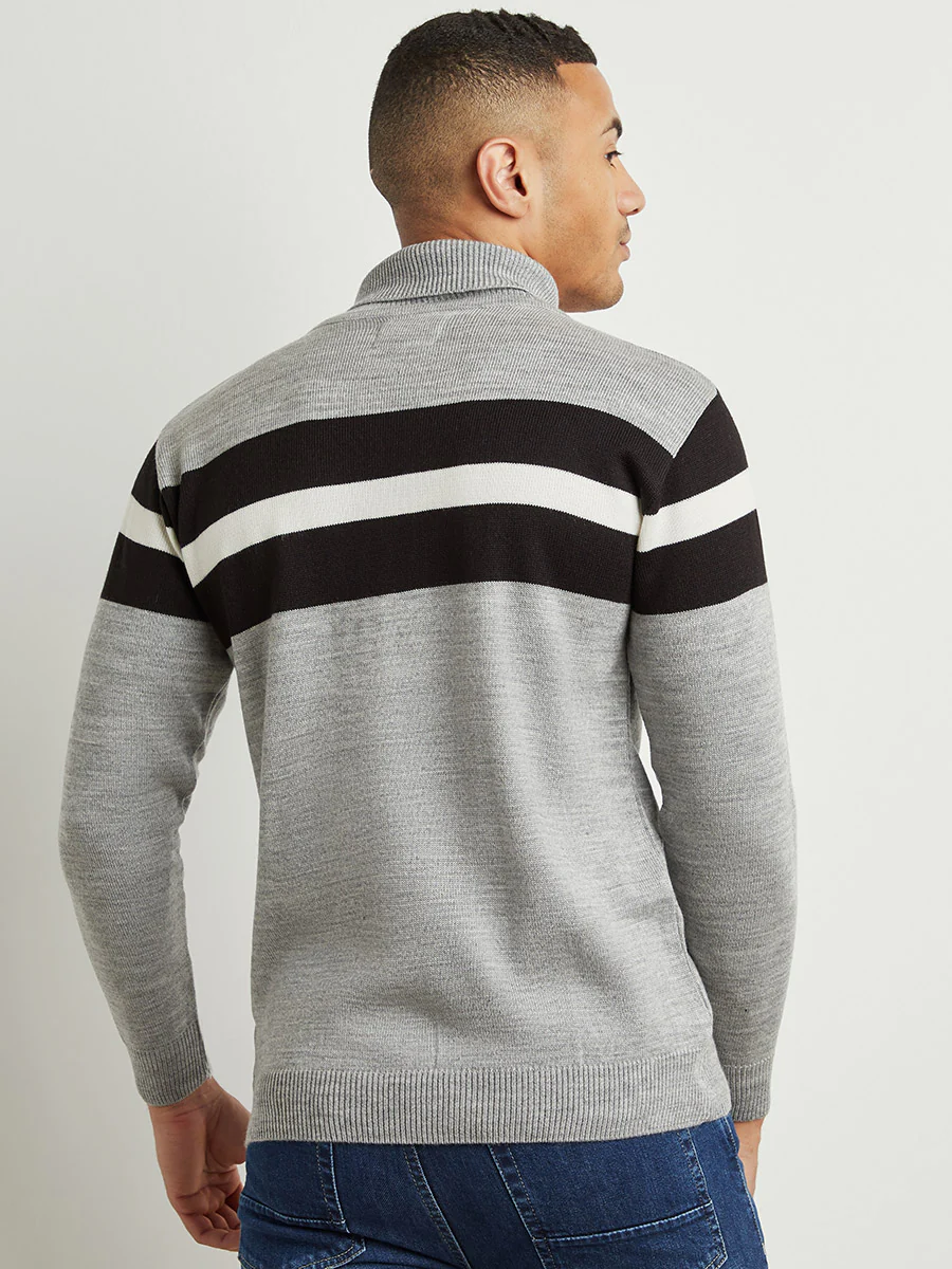 Full Sleeve Turtle Neck Sweater - Image 4