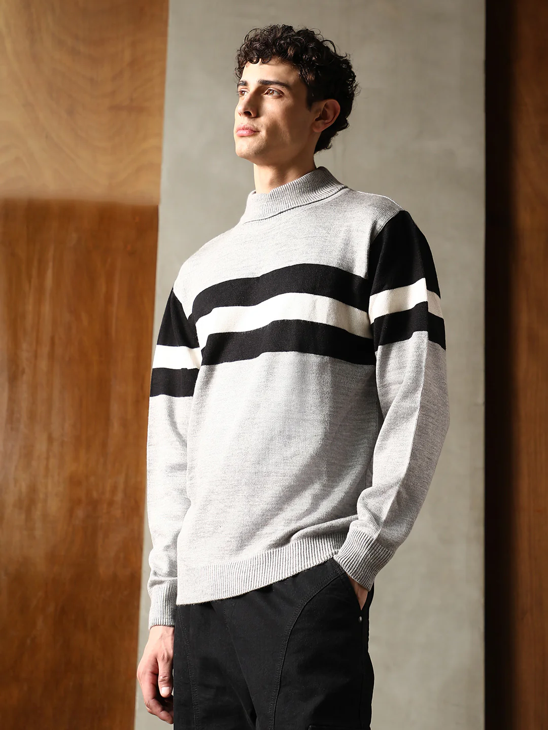 Full Sleeve Turtle Neck Sweater - Image 8