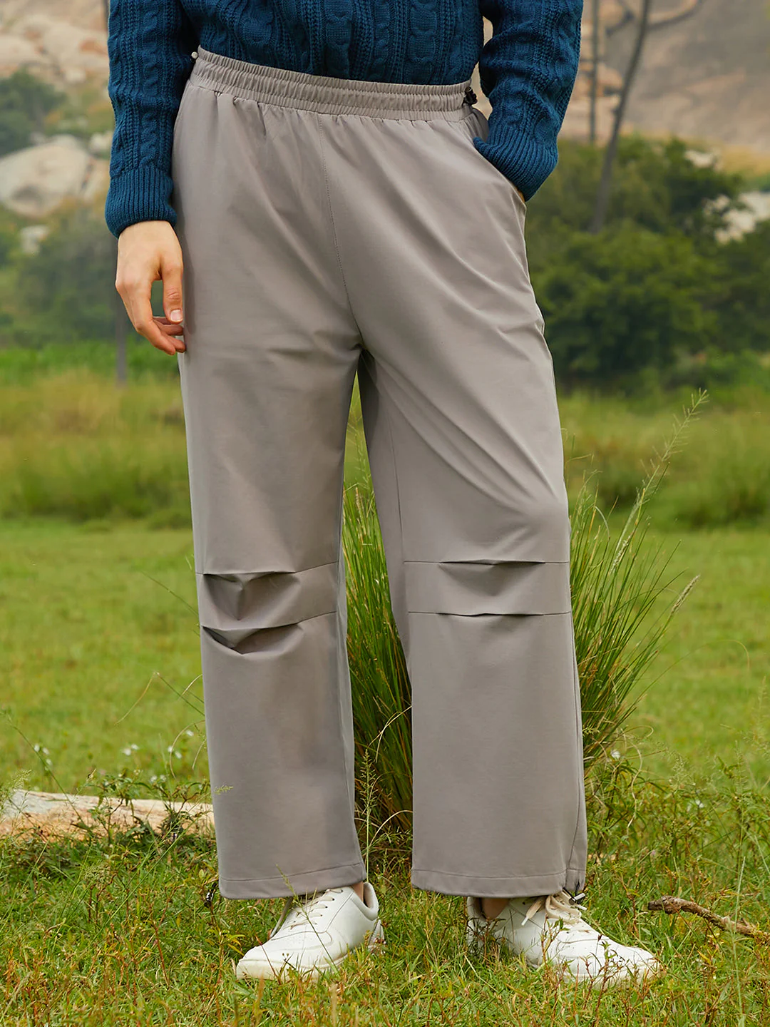 Relaxed Parachute Trousers - Image 2