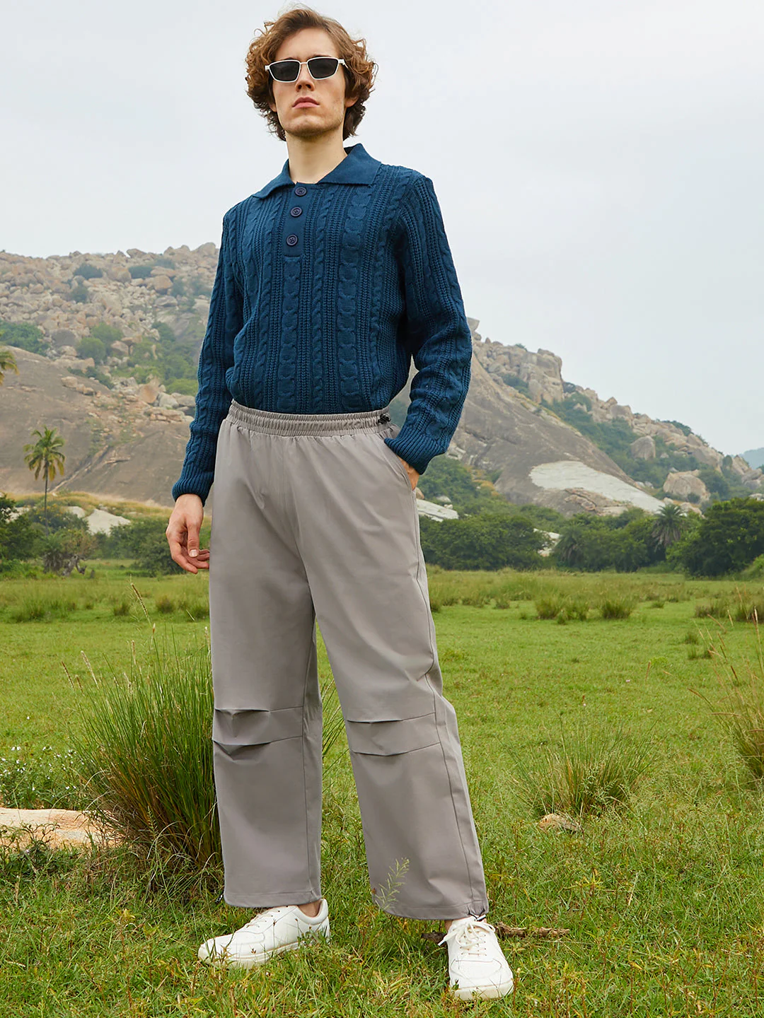Relaxed Parachute Trousers - Image 6