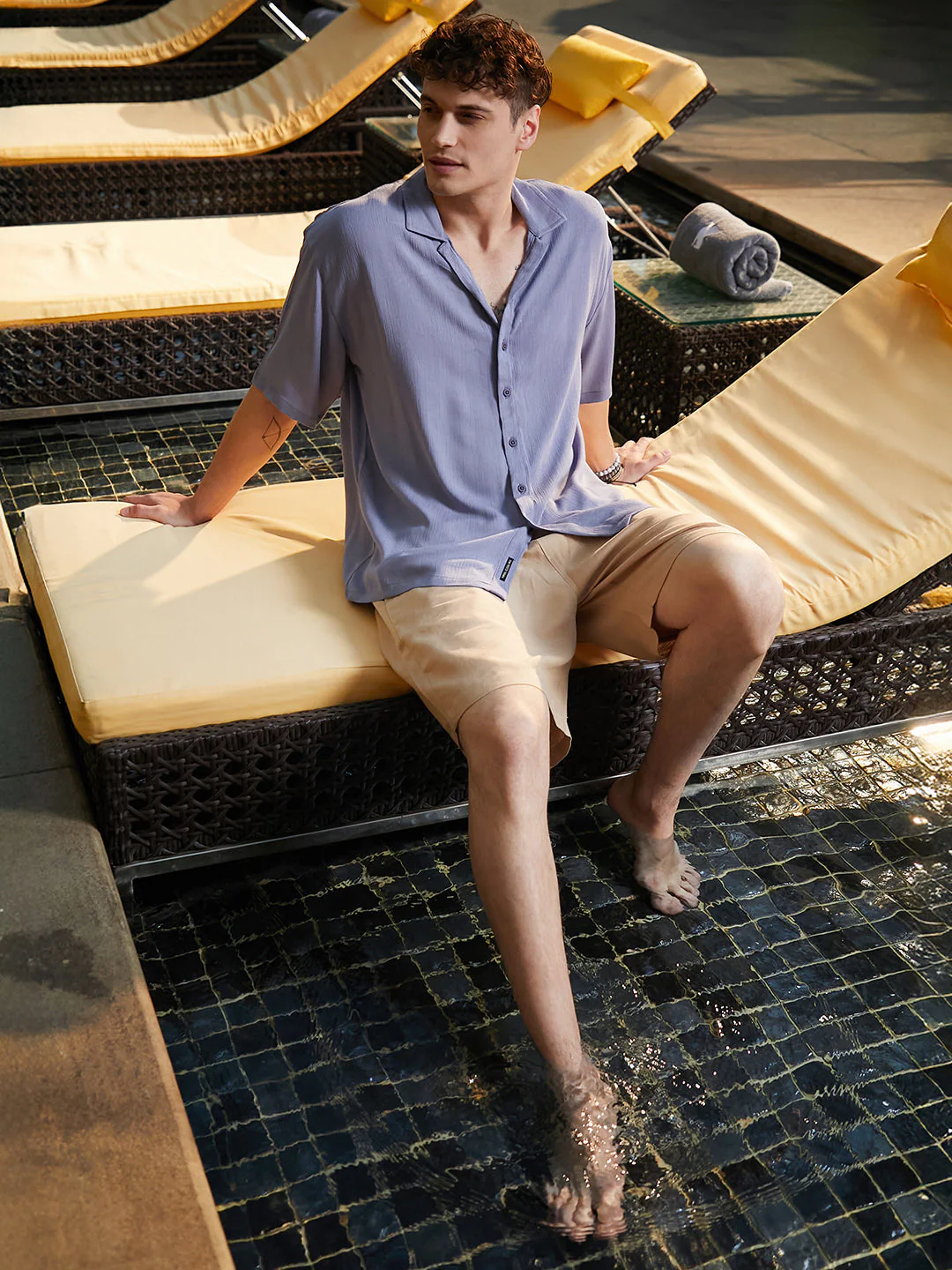 Creased Cuban Oversized Shirt - Image 5