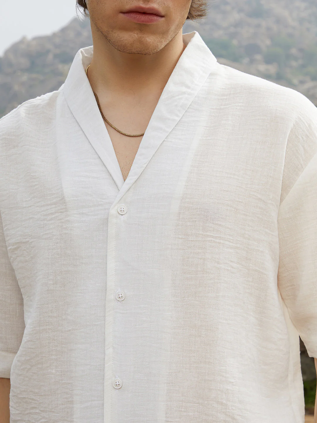 Solid Breezy Shirt - Image 7