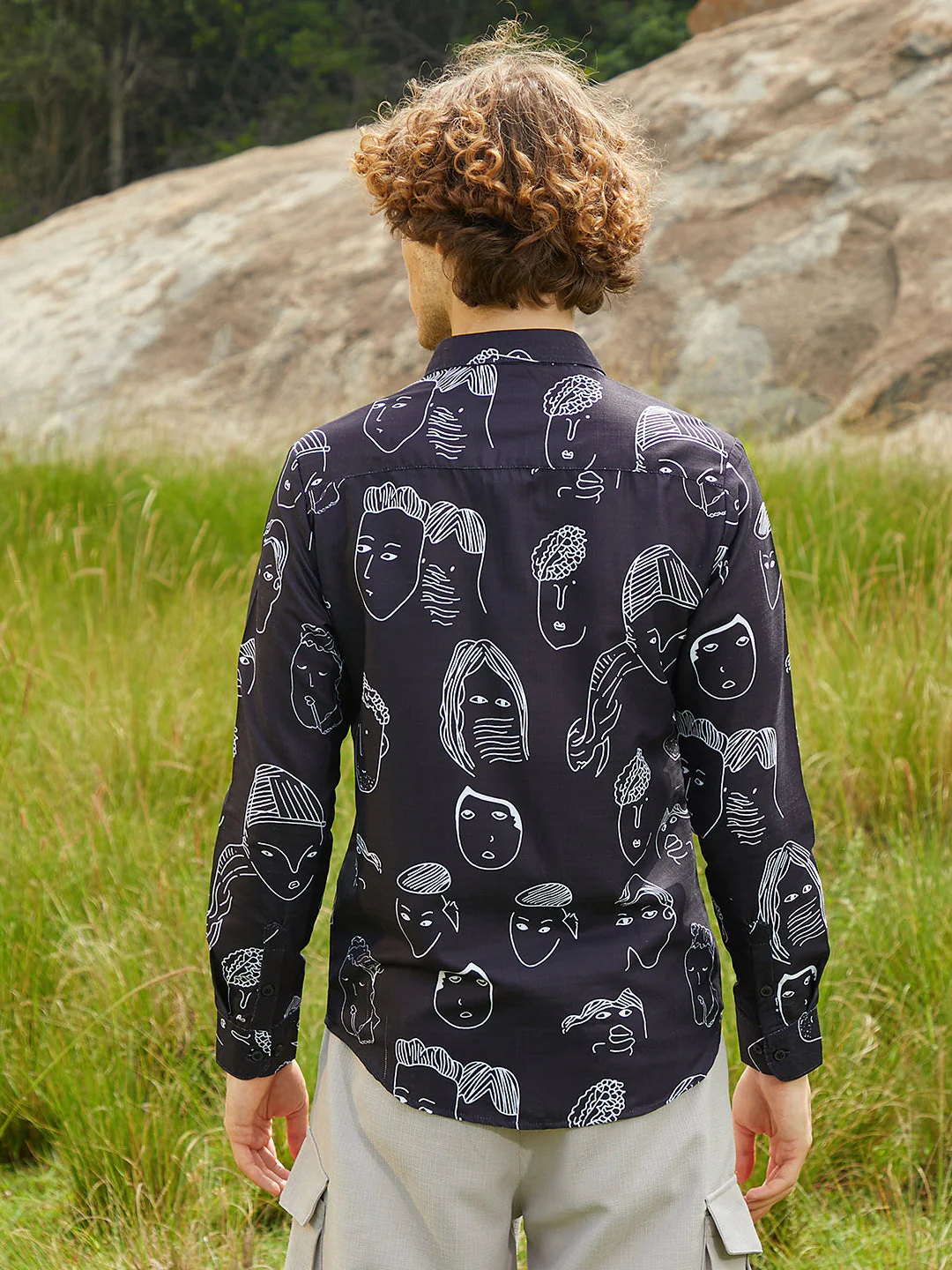 Doodle Face Shirt - Image 4