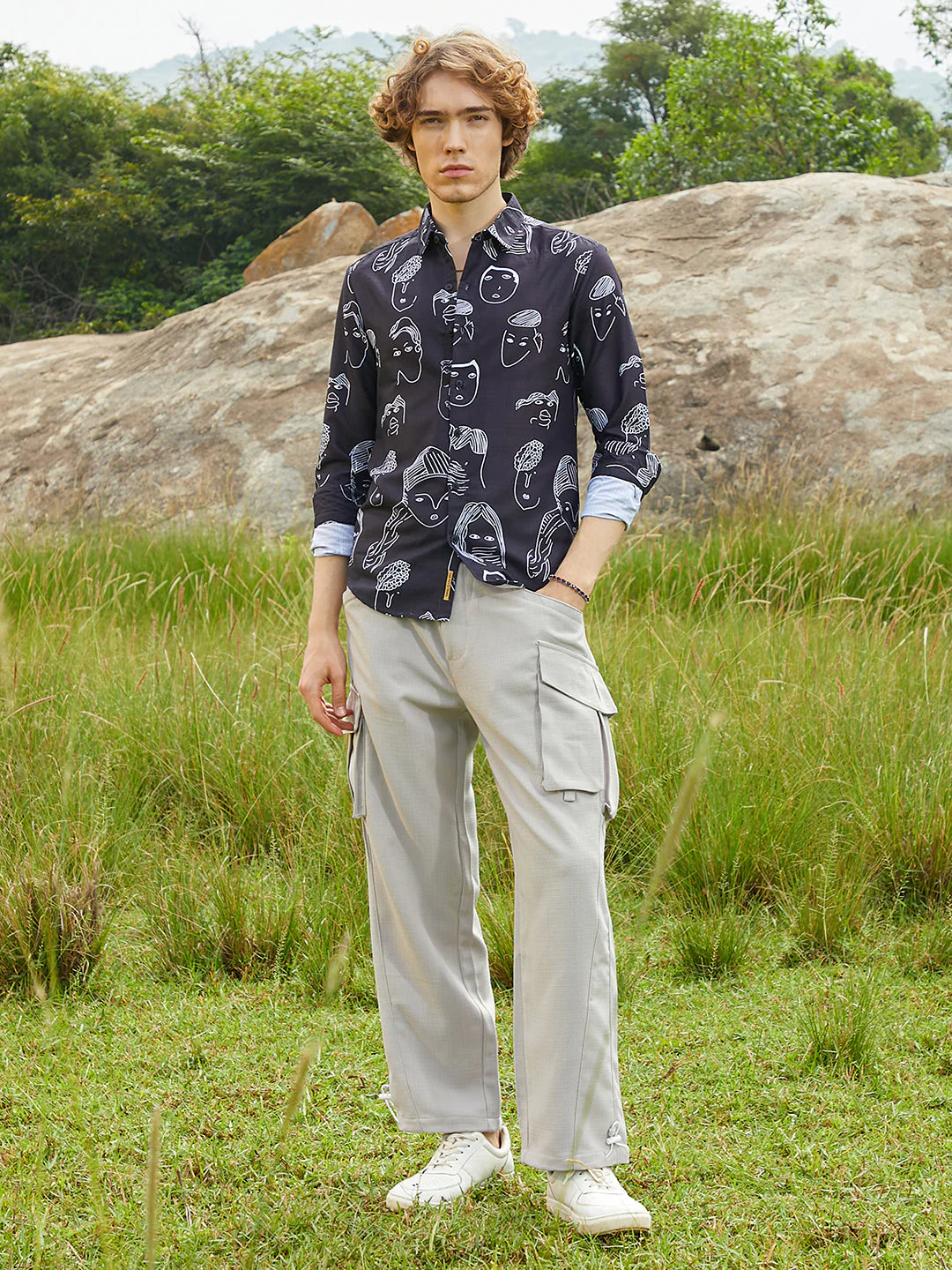 Doodle Face Shirt - Image 5