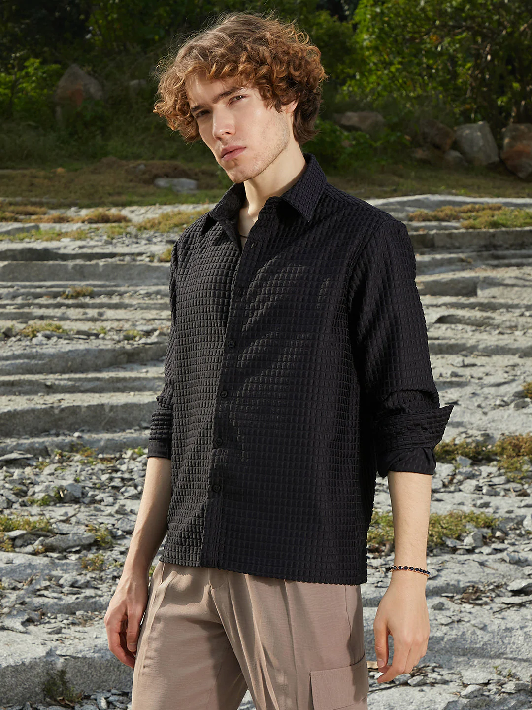 Quad-Tactile Oversized Shirt - Image 3