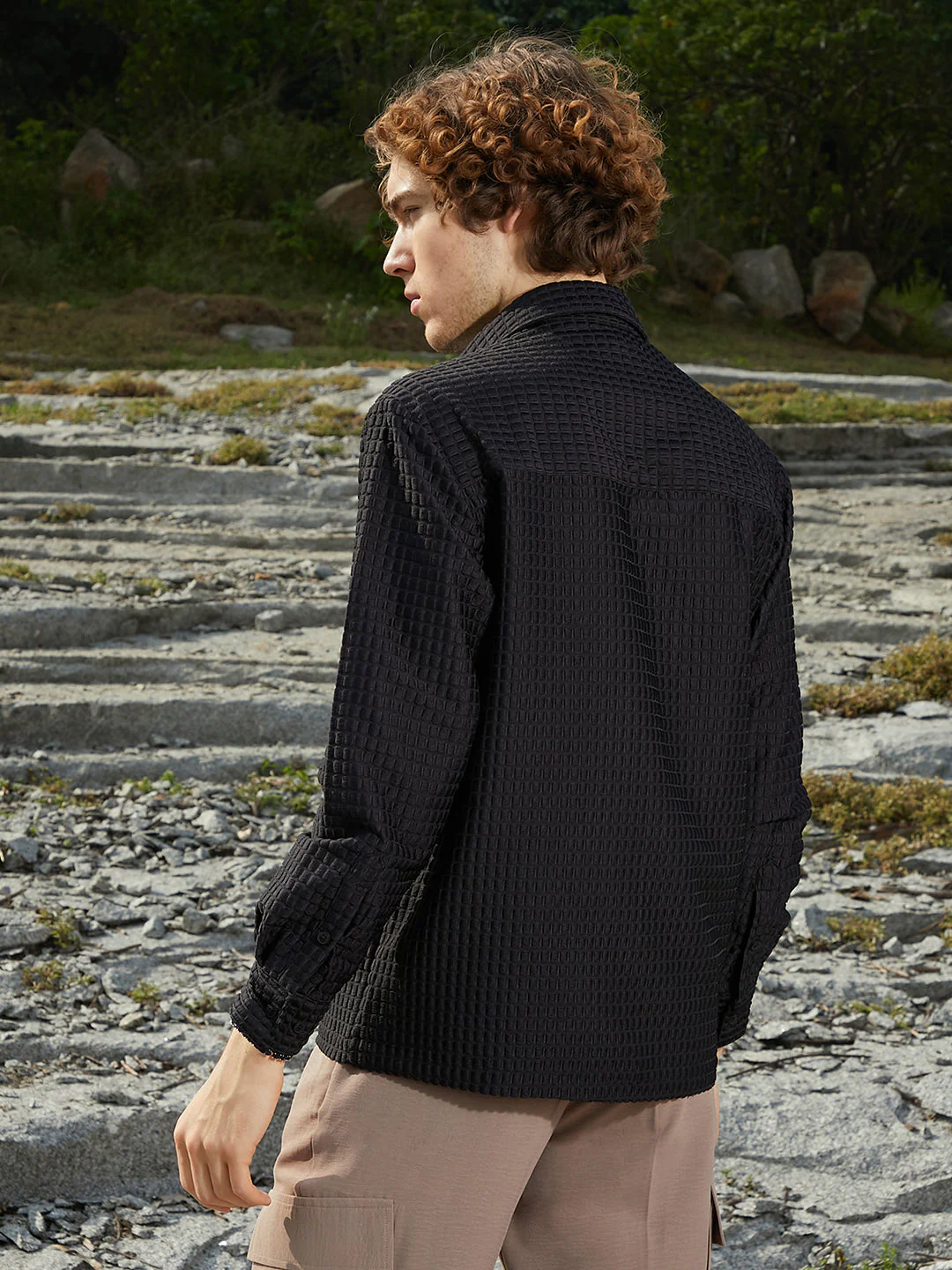 Quad-Tactile Oversized Shirt - Image 4