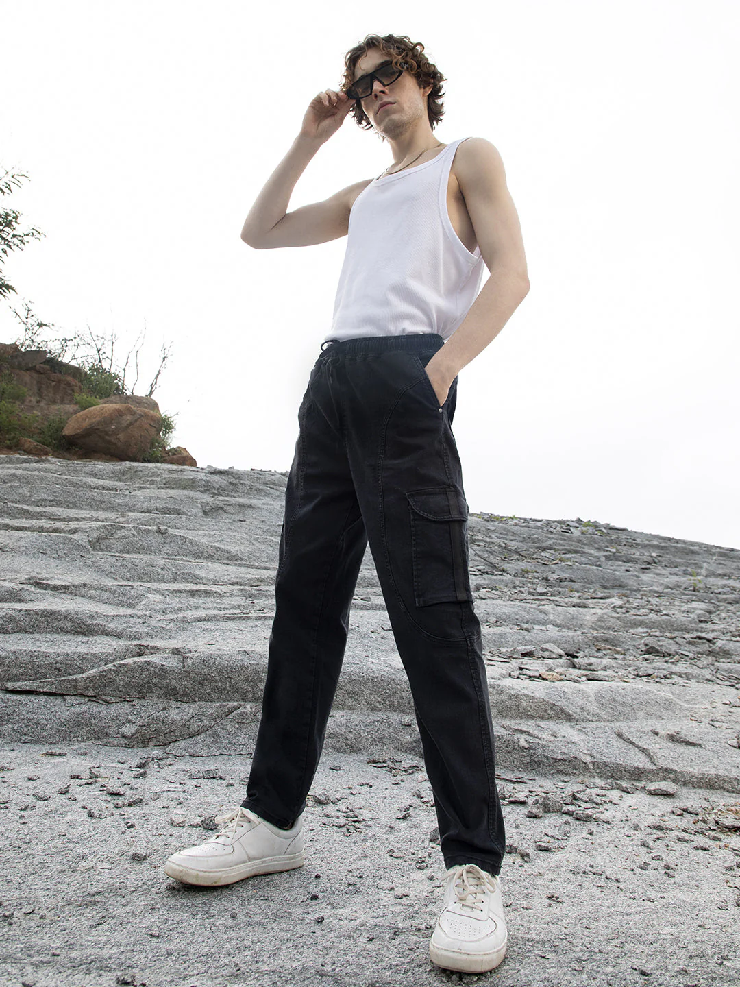 Straight-Fit Utility Denim Jeans - Image 6