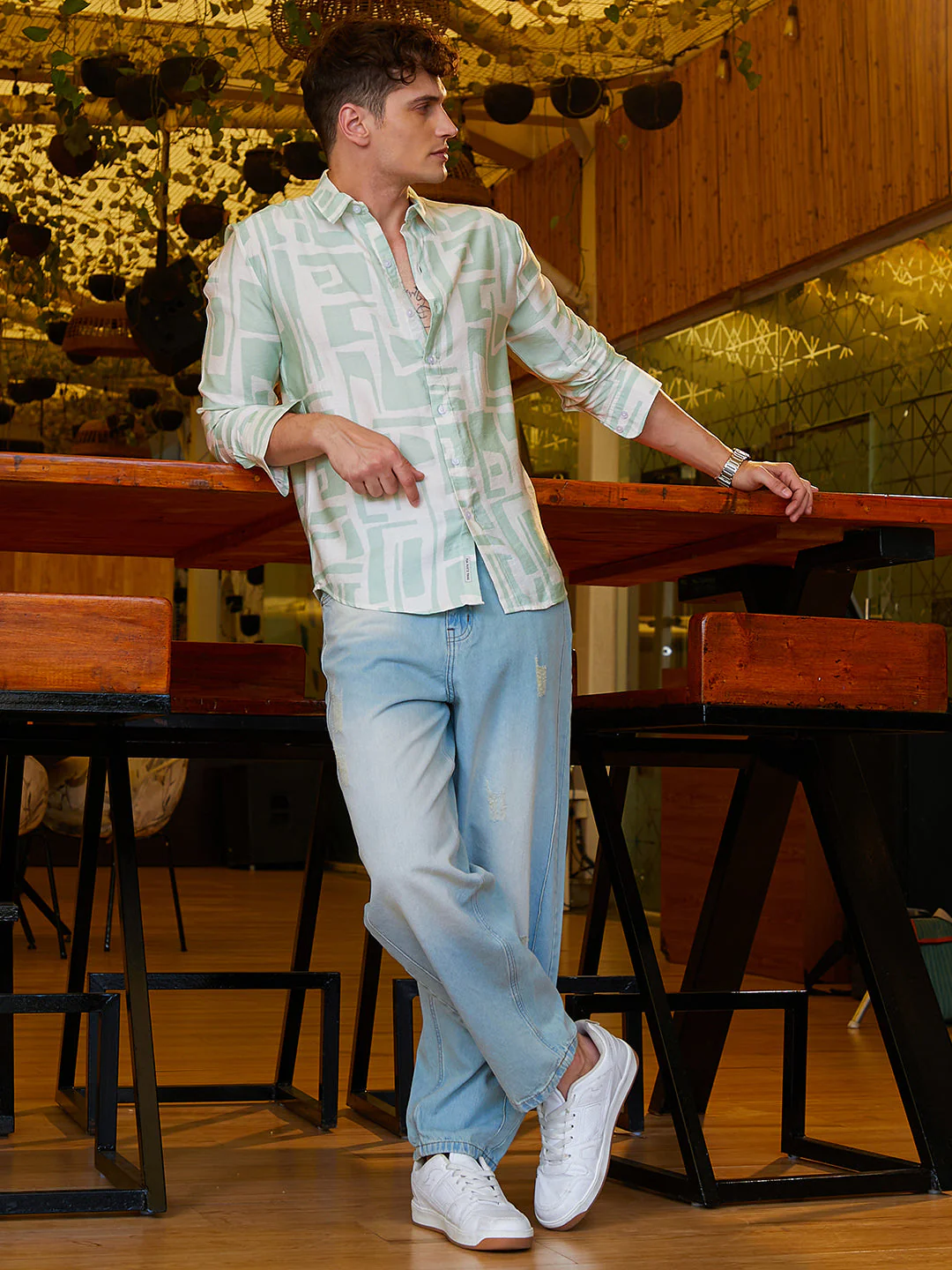 Abstract-Deco Regular Shirt - Image 6