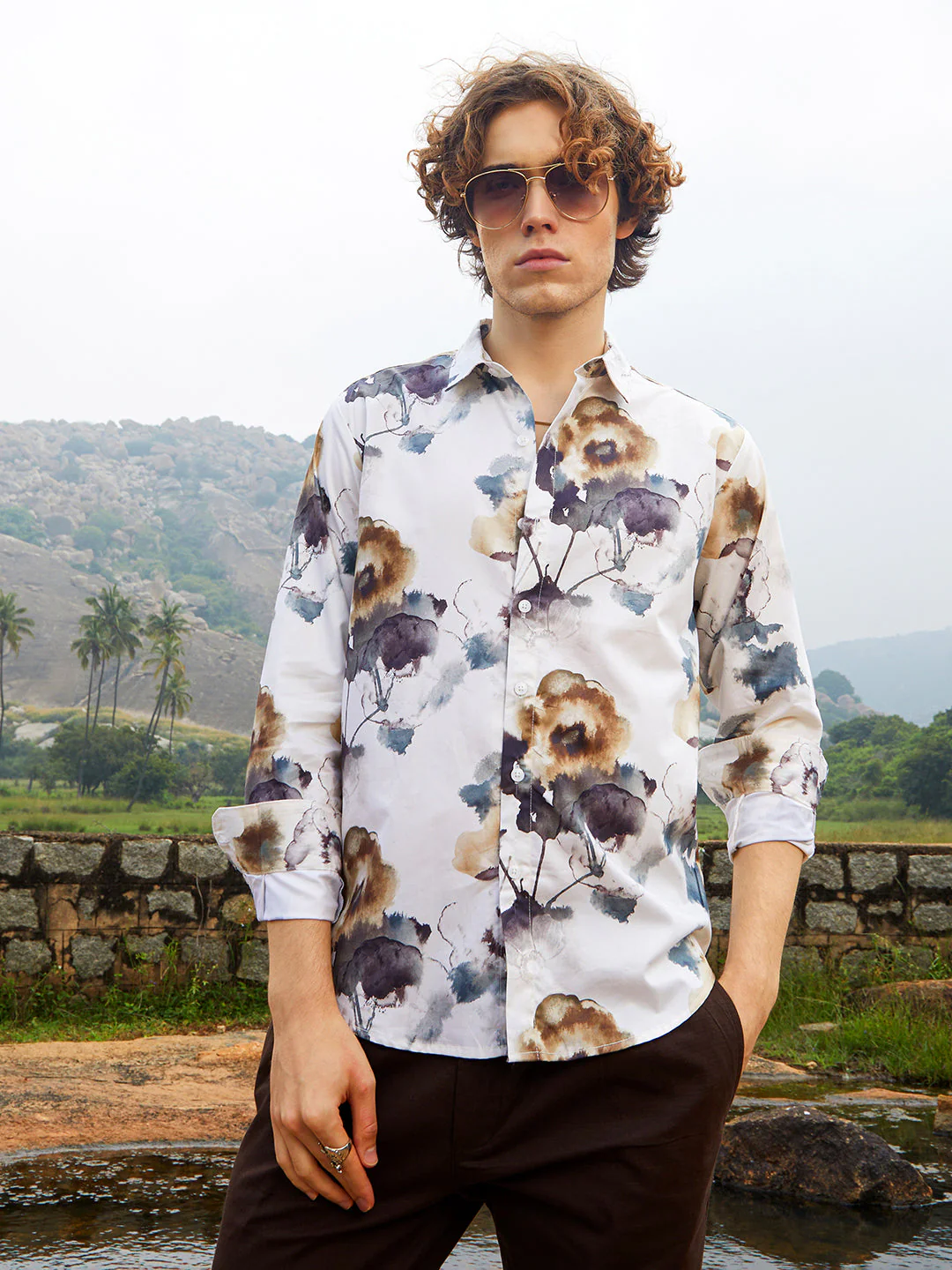 Earthy Splotch Shirt