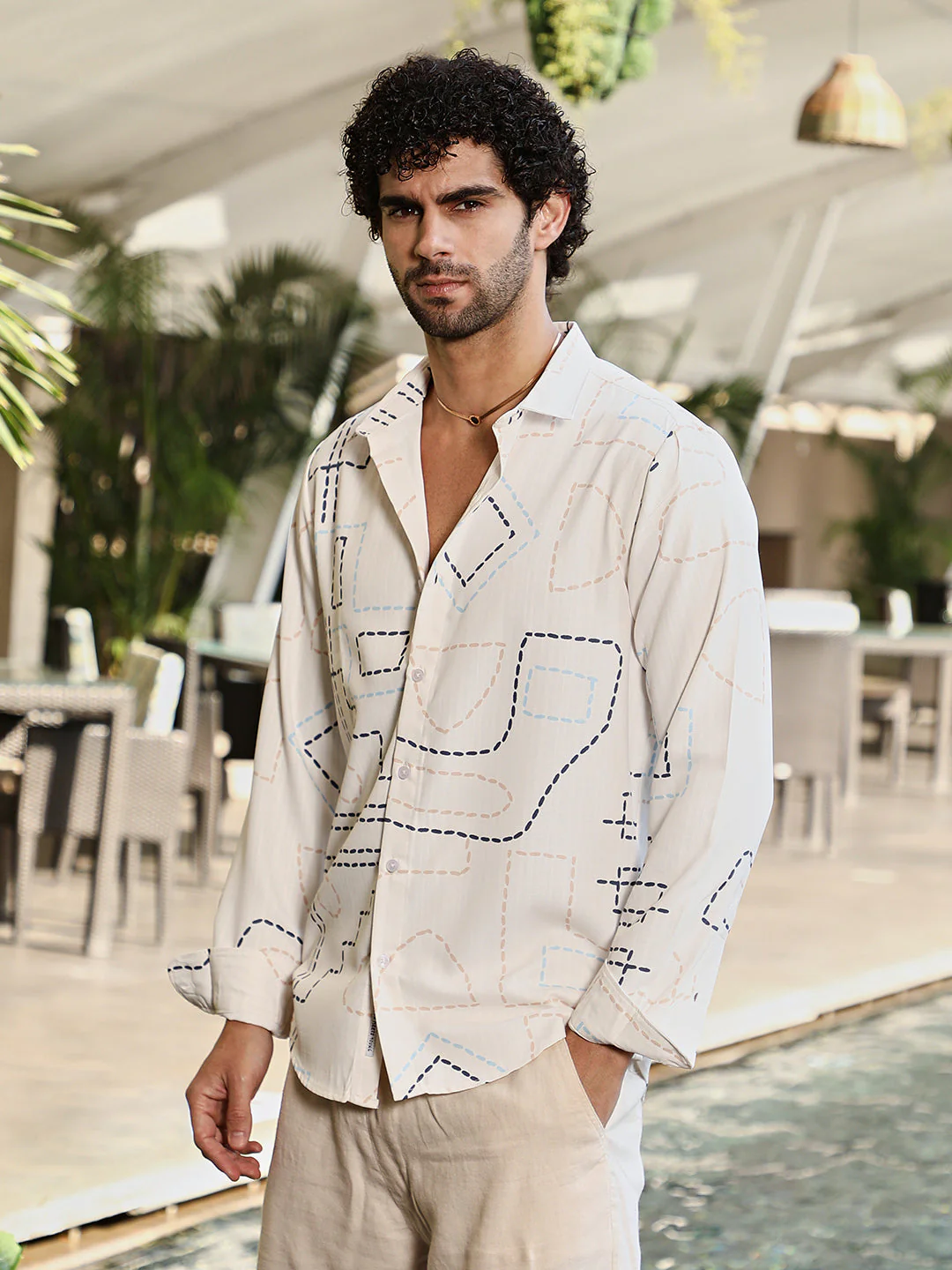 Thread-Lines Shirt - Image 3