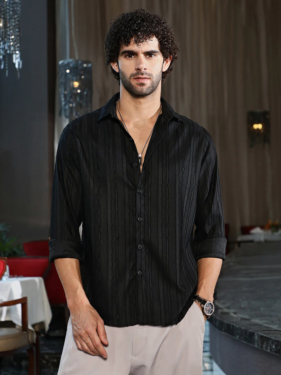 Ripple-Edge Shirt - Image 2