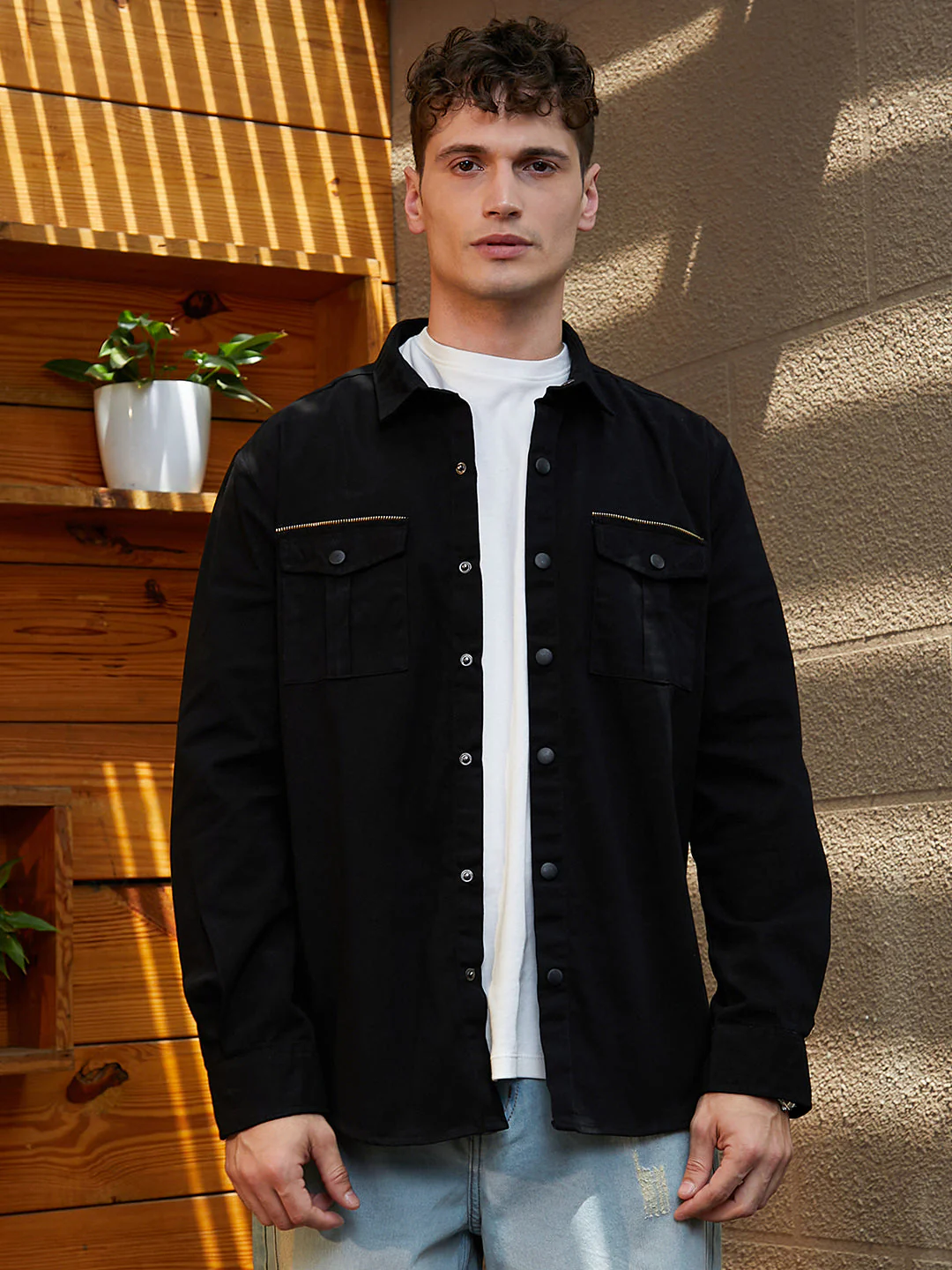 Safari-Utility Relaxed Shirt - Image 2