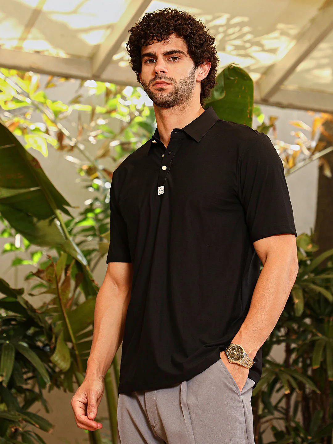 Seamless Cuboid Polo T-Shirt - Image 3