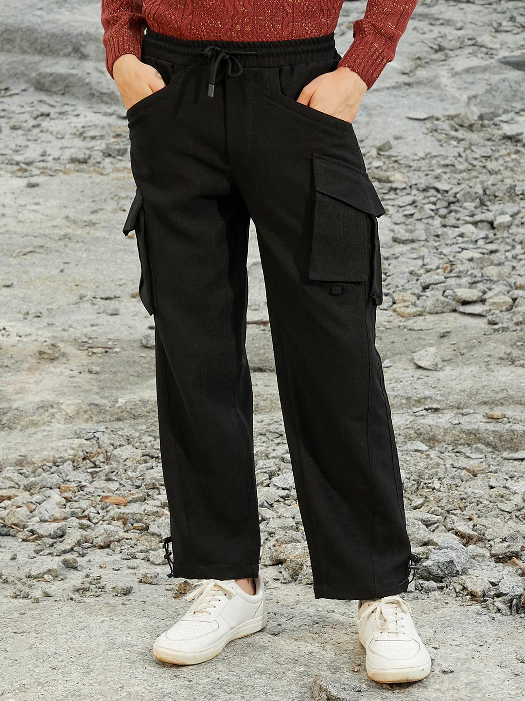 Straight-Fit Utility Trousers - Image 2