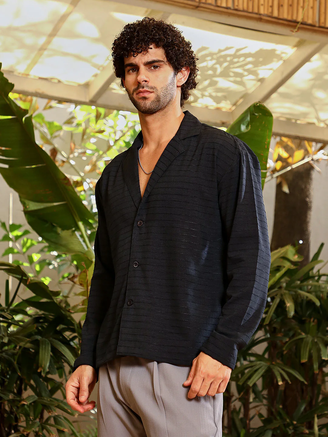 Striped Cuban Shirt - Image 3