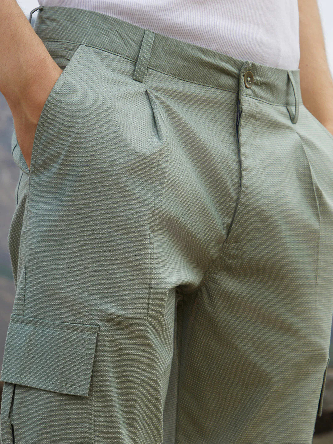 Lightweight - Slim-Fit Utility Trousers - Image 7