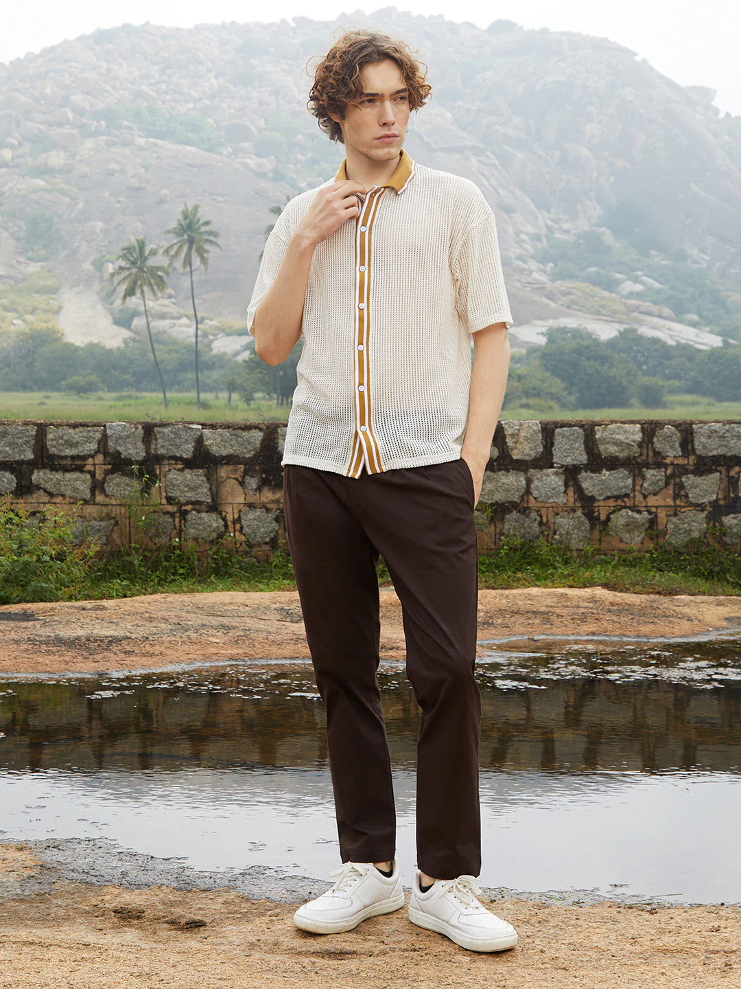 Retro-Knit Oversized Shirt - Image 5
