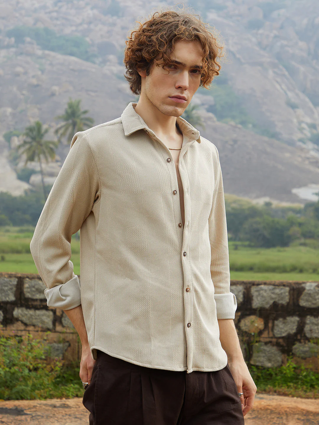 Solid Knit Shirt - Image 3