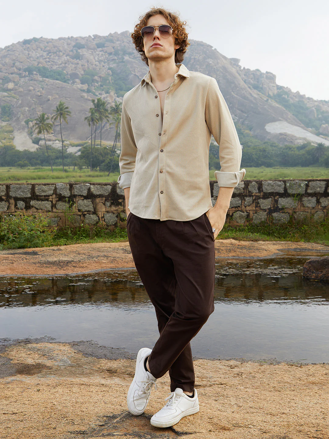 Solid Knit Shirt - Image 6