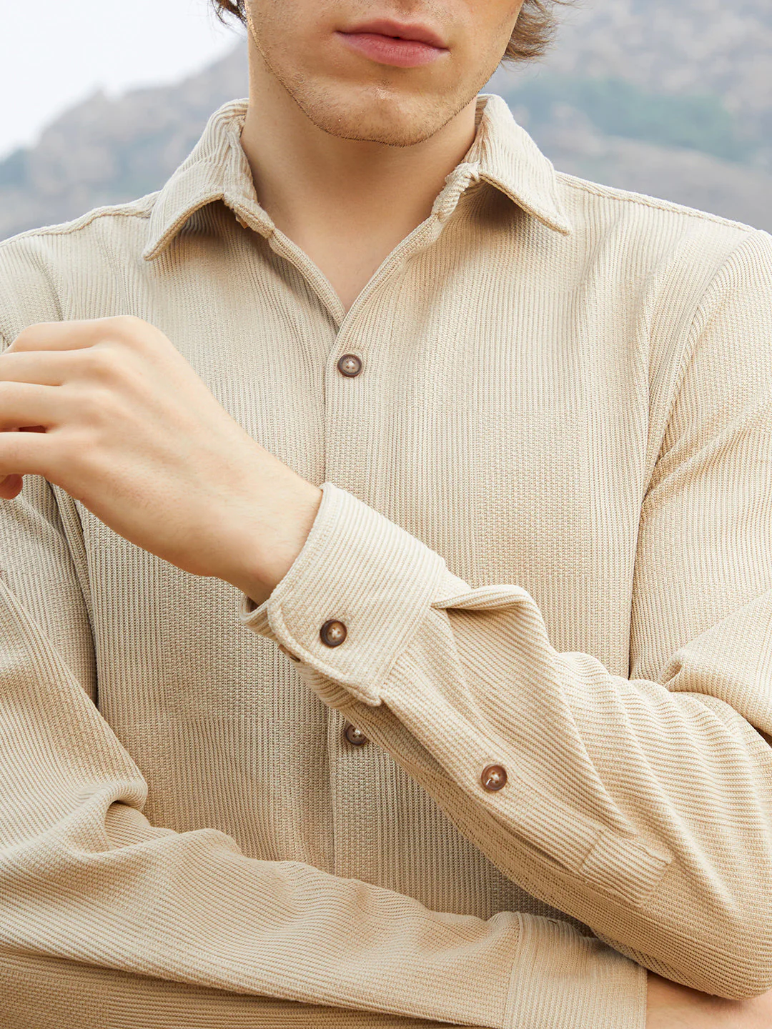 Solid Knit Shirt - Image 7