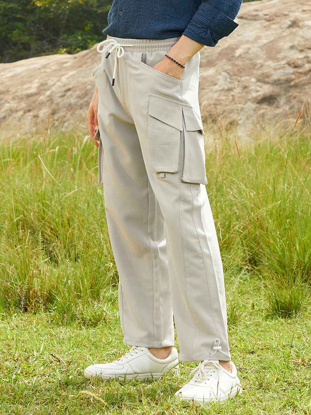 Lightweight - Straight-Fit Utility Trousers - Image 3