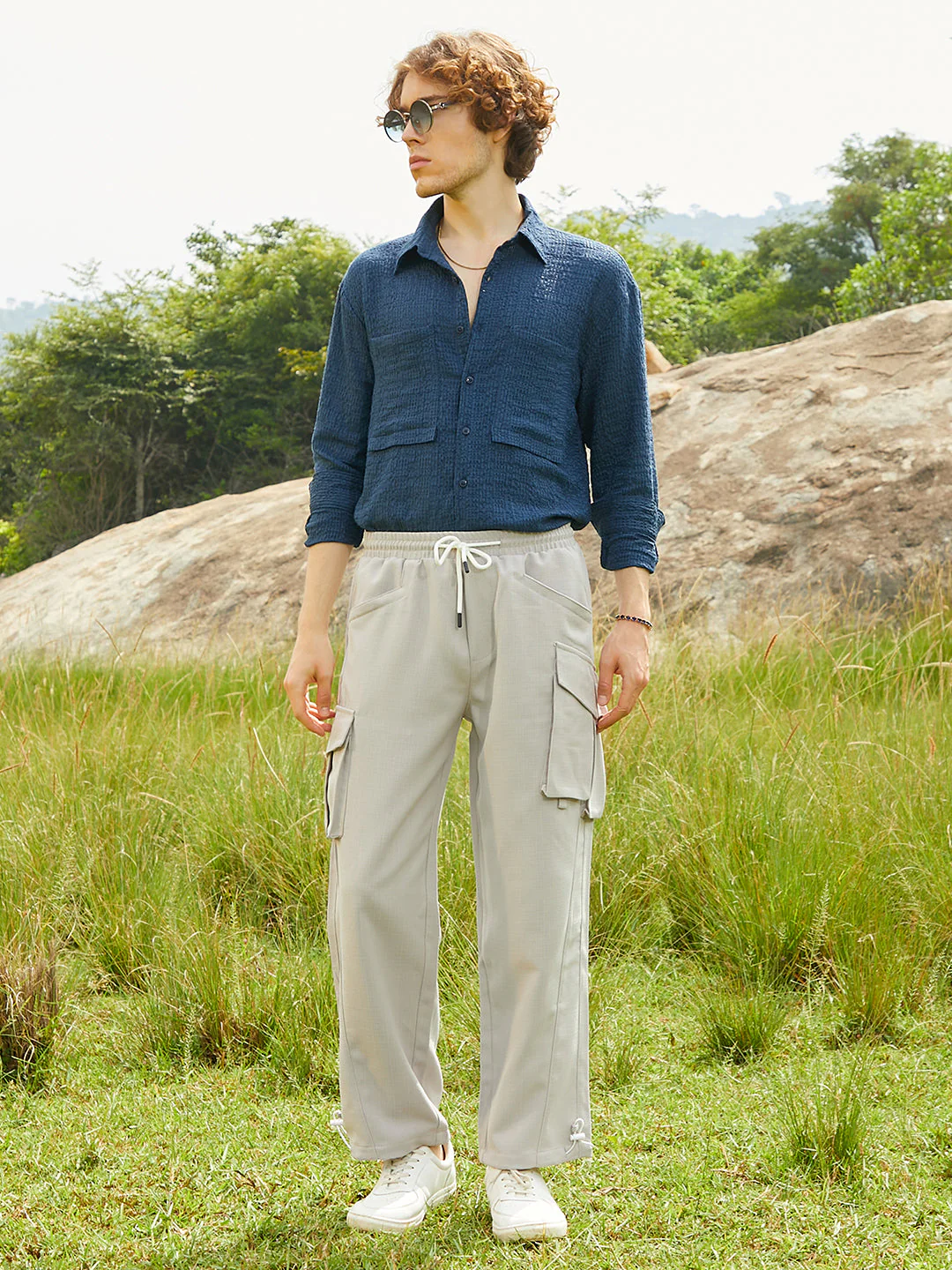 Lightweight - Straight-Fit Utility Trousers - Image 6