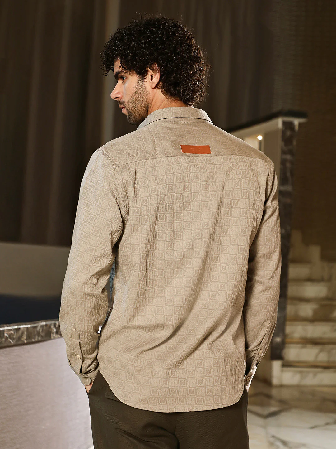 Obliqa-Utility Relaxed Shirt - Image 4