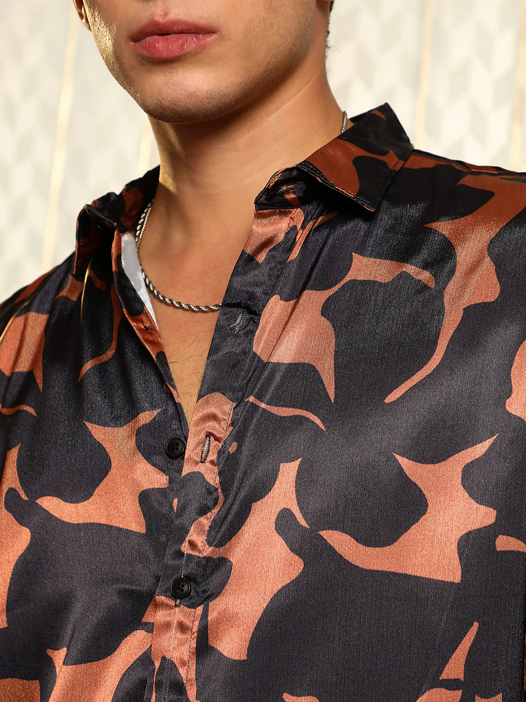Botanical Imprint Shirt - Image 14
