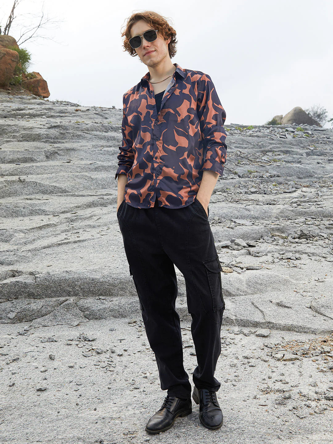 Botanical Imprint Shirt - Image 6
